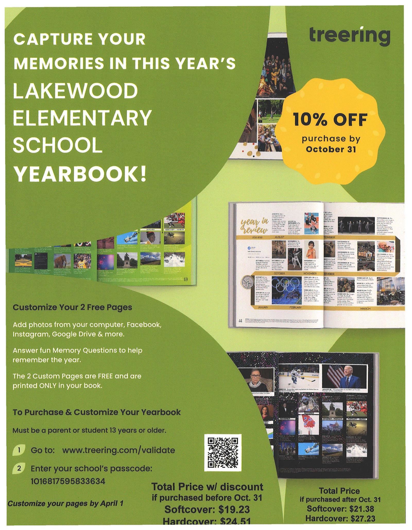  treering yearbook ad